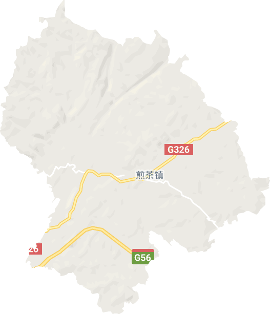 煎茶镇电子地图