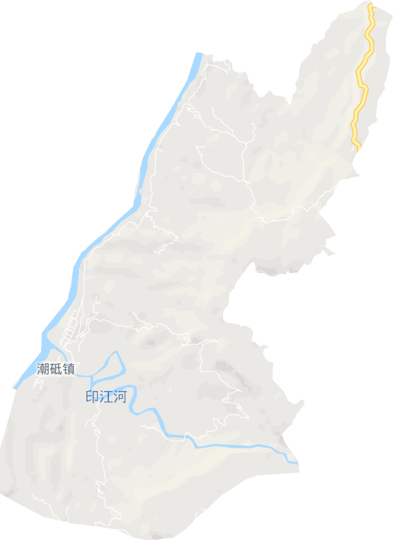 潮砥镇电子地图