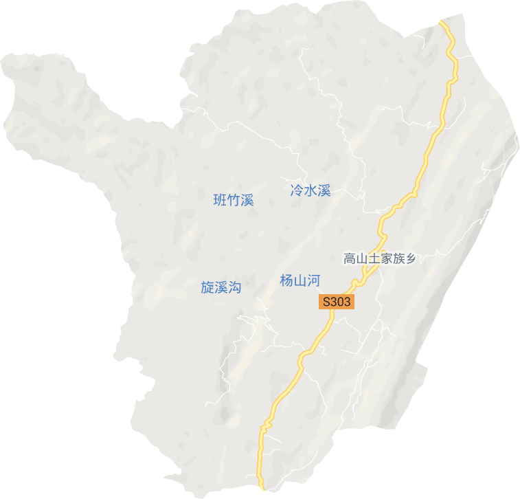 高山镇电子地图