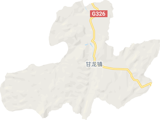 甘龙镇电子地图
