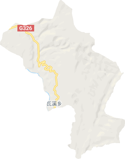 瓦溪乡电子地图