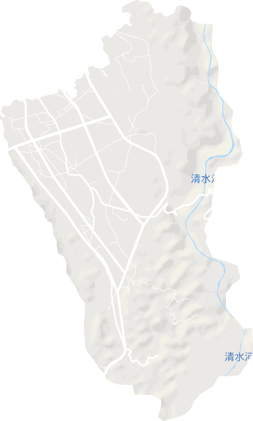 丰都街道电子地图