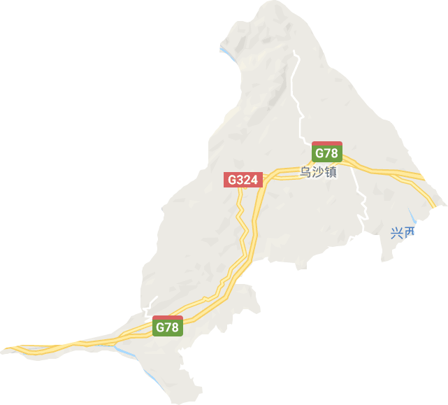 乌沙镇电子地图