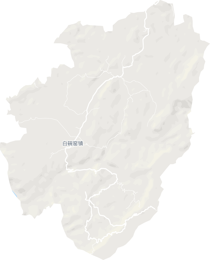 白碗窑镇电子地图