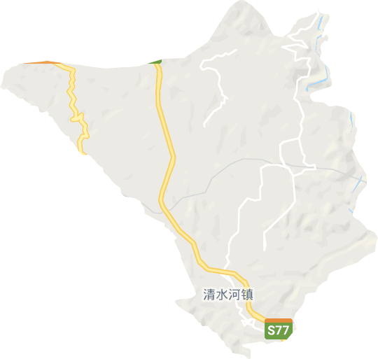清水河镇电子地图