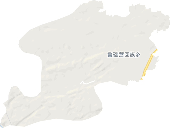 鲁础营乡电子地图