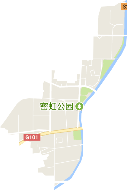 果园街道电子地图