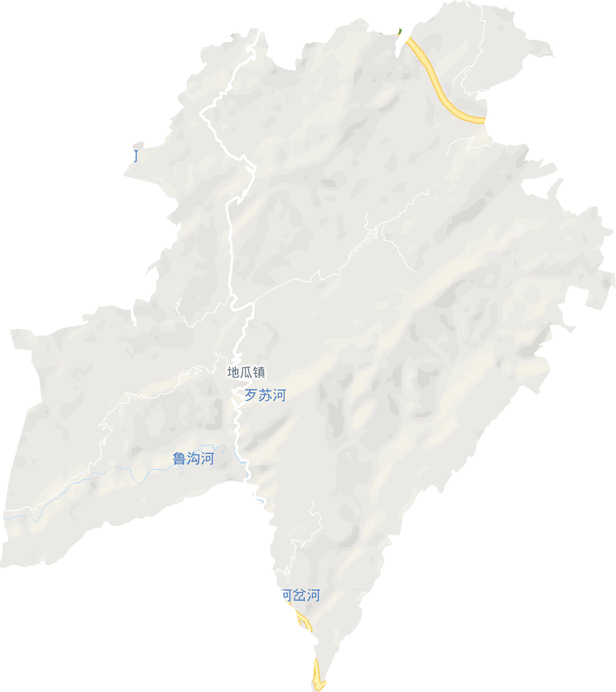 地瓜镇电子地图