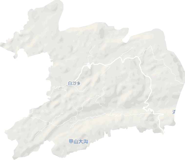 白沙乡电子地图
