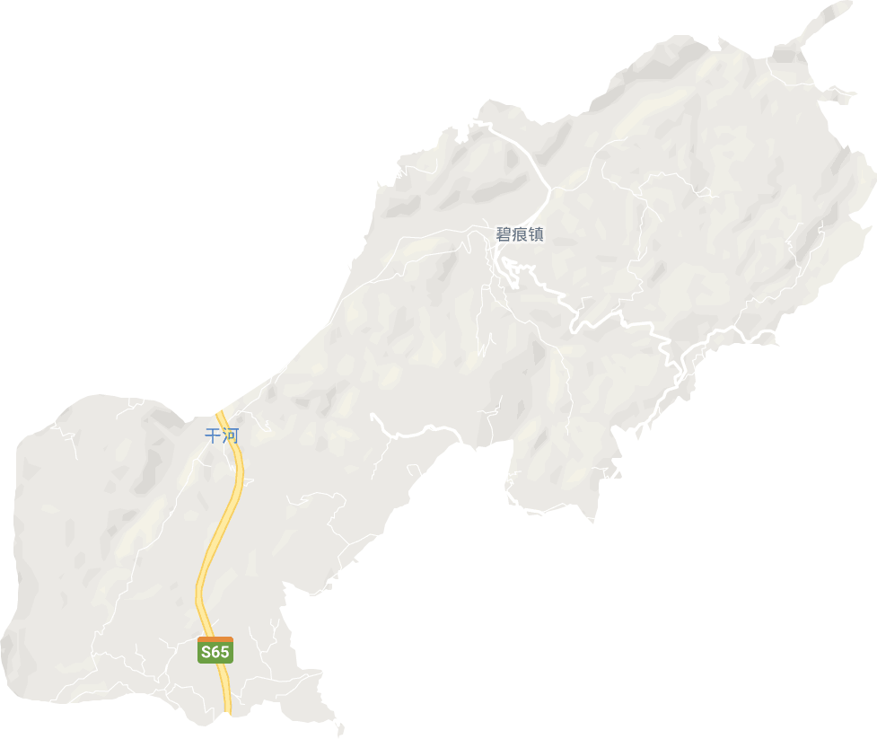 碧痕镇电子地图