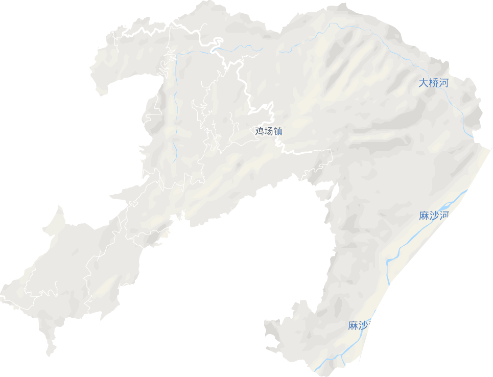 鸡场镇电子地图
