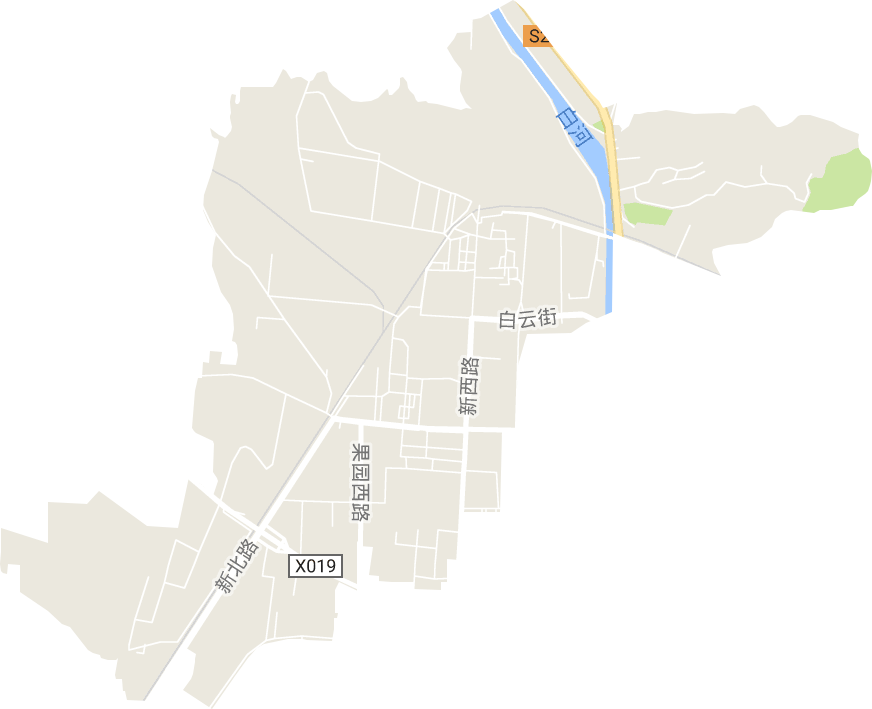 密云镇电子地图