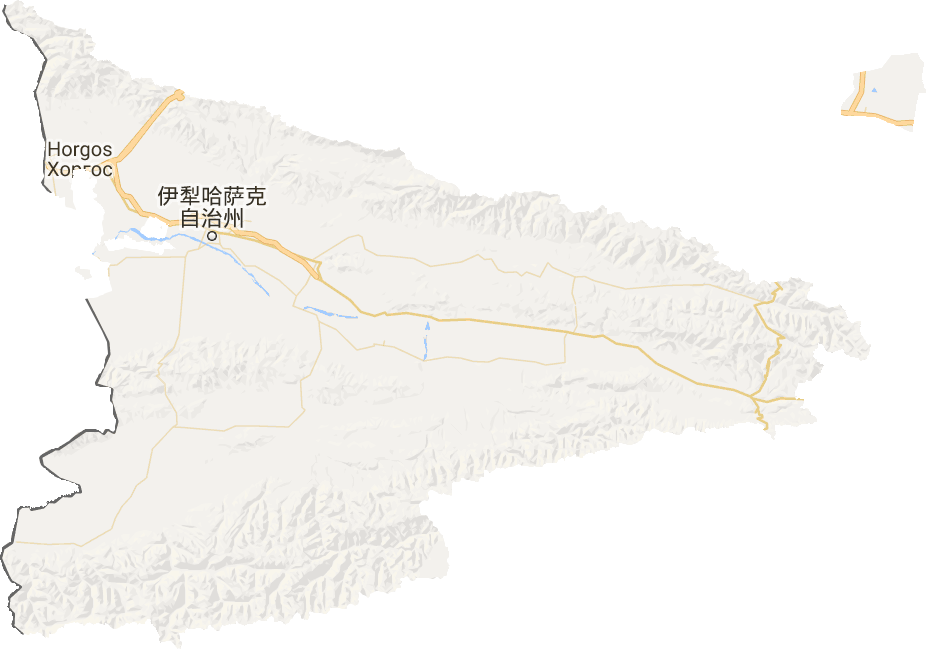 伊犁州电子地图