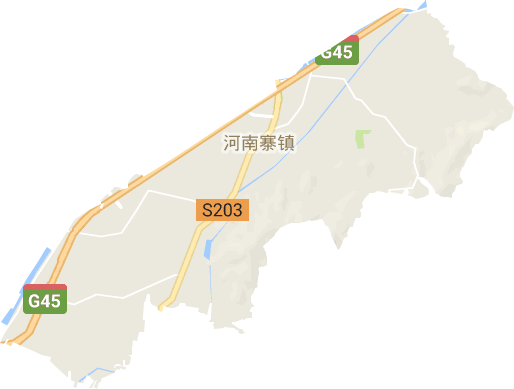 河南寨镇电子地图