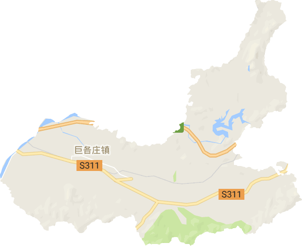 巨各庄镇电子地图