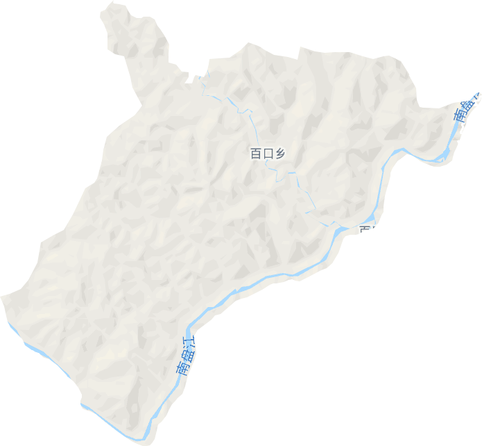百口乡电子地图