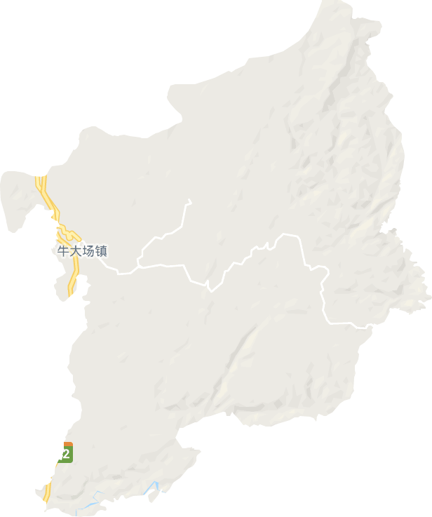 牛大场镇电子地图