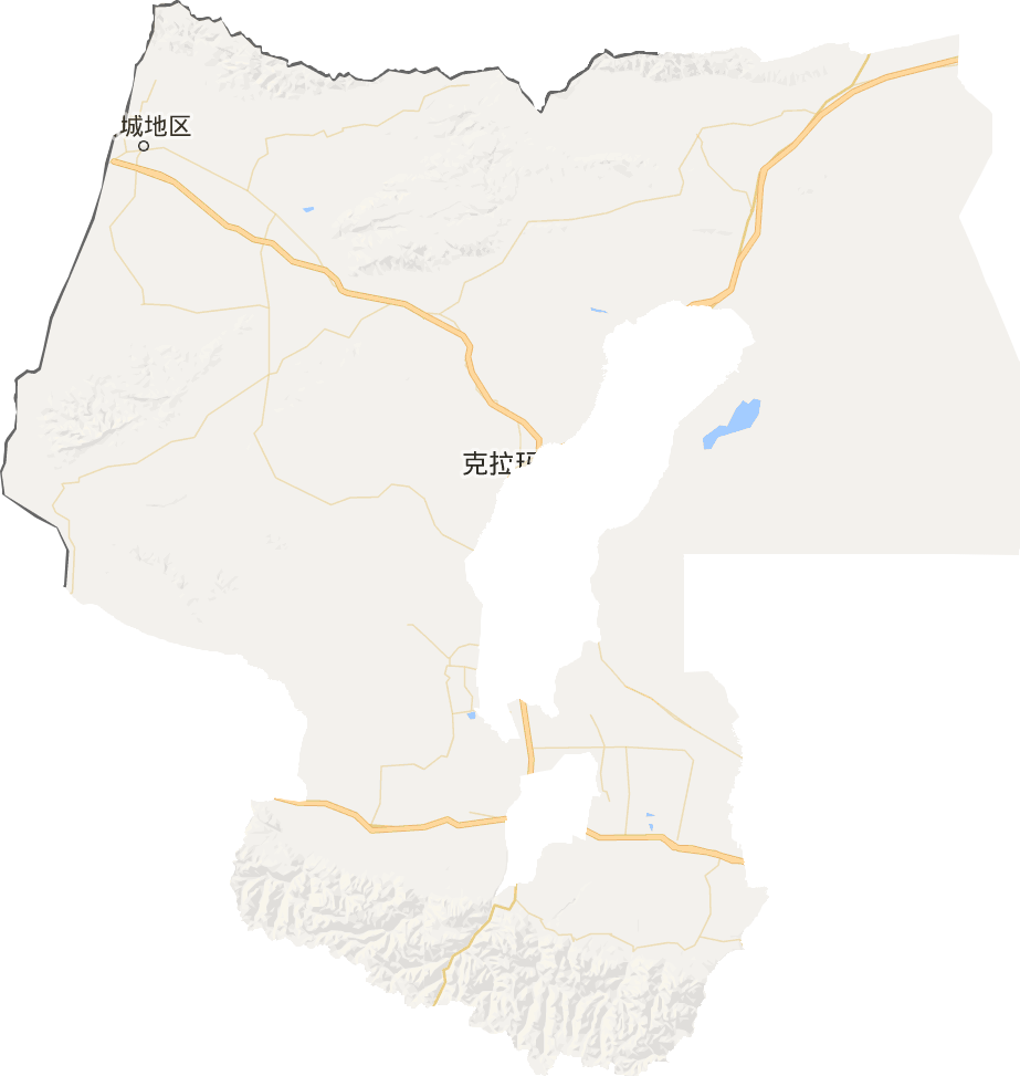 塔城地区电子地图