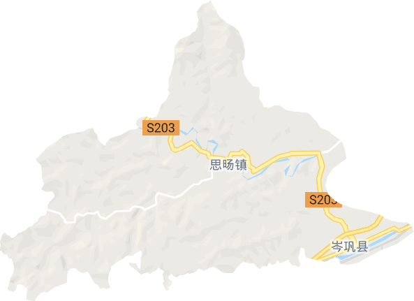 思旸镇电子地图