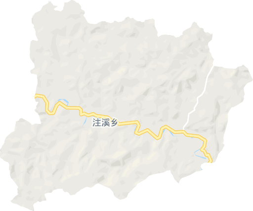 注溪镇电子地图