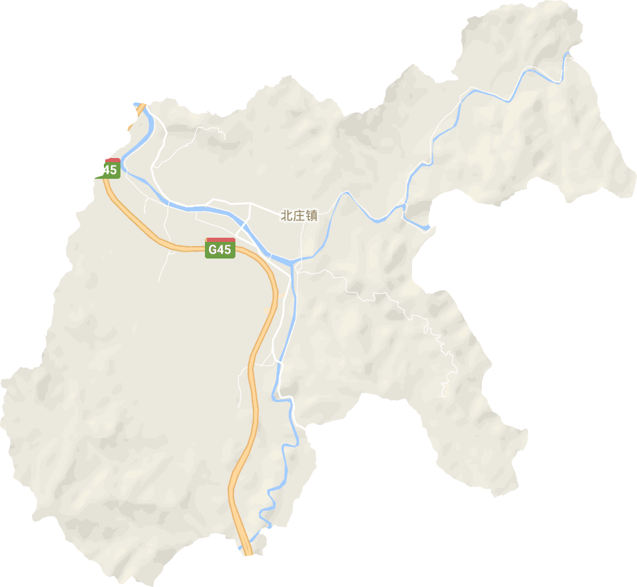 北庄镇电子地图