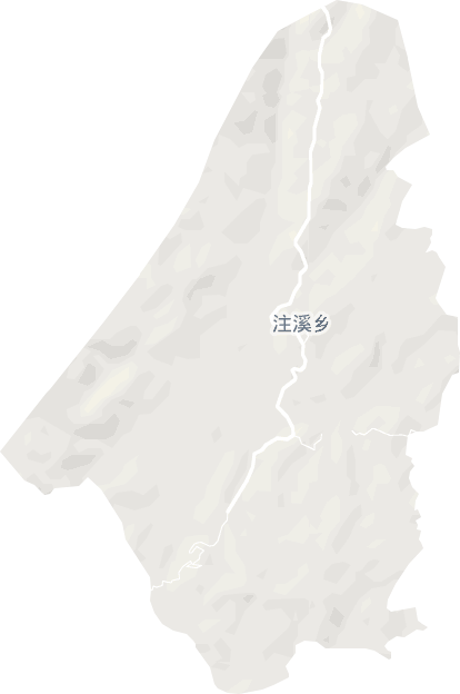 注溪乡电子地图