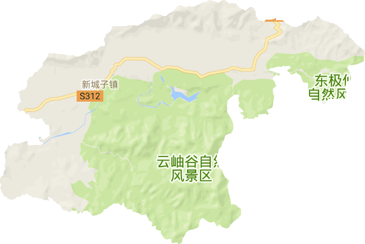 新城子镇电子地图