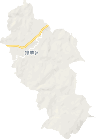 排羊乡电子地图