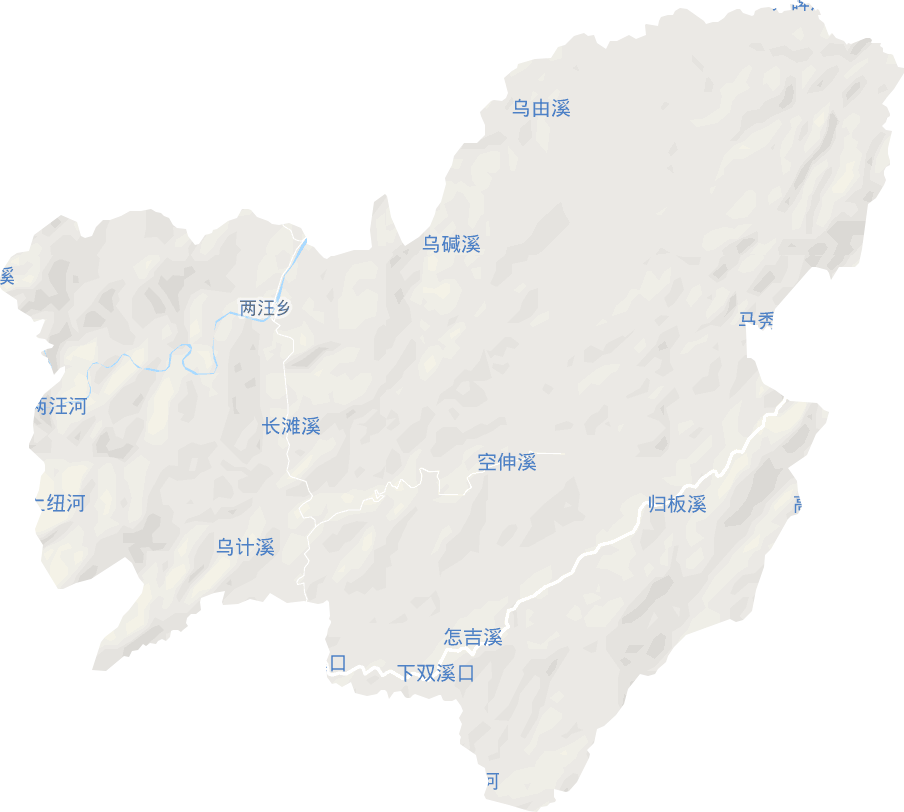 两汪乡电子地图