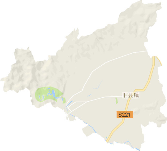 旧县镇电子地图