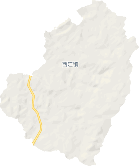 西江镇电子地图