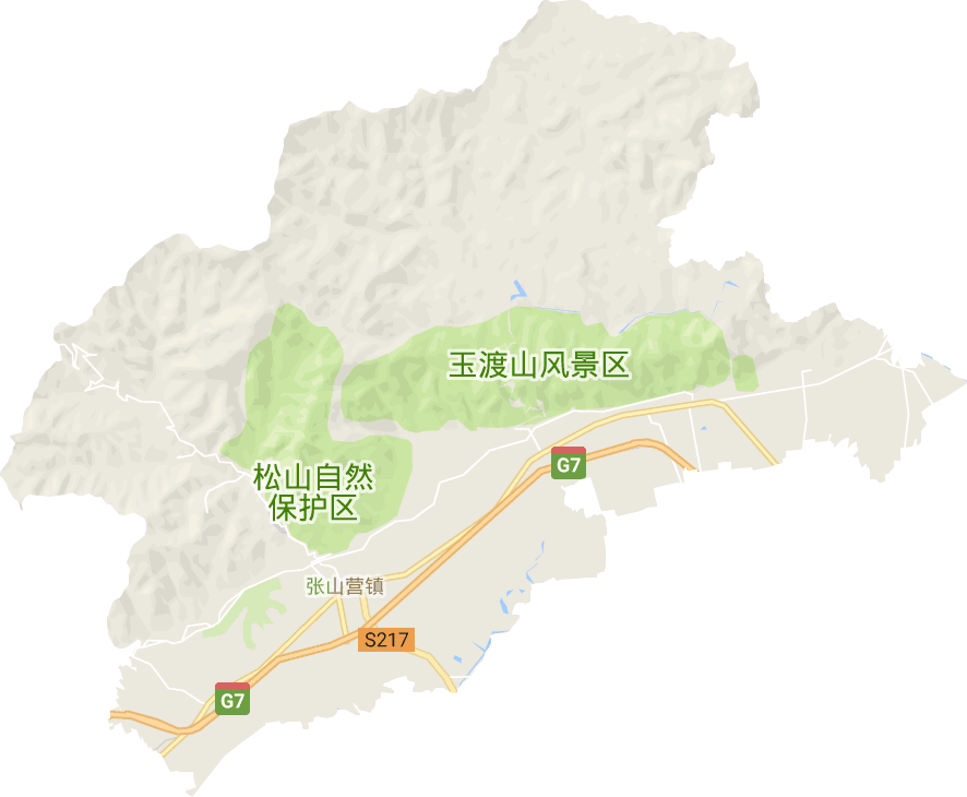 张山营镇电子地图