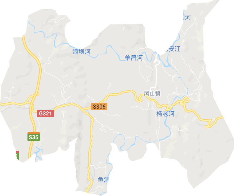 凤山镇电子地图