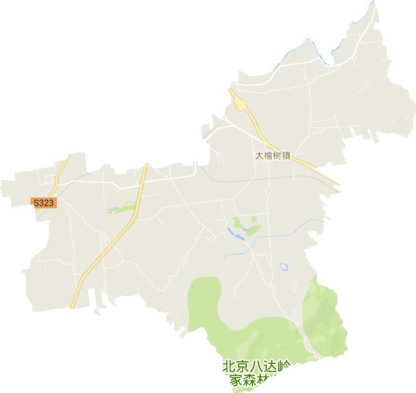大榆树镇电子地图