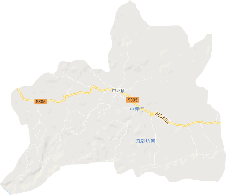 中坪镇电子地图
