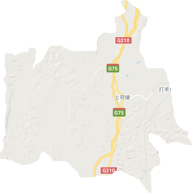 上司镇电子地图