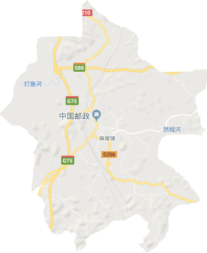 麻尾镇电子地图