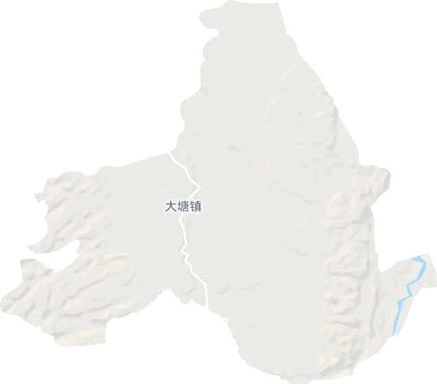大塘镇电子地图