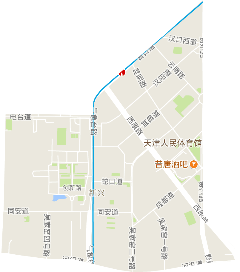 新兴街道电子地图