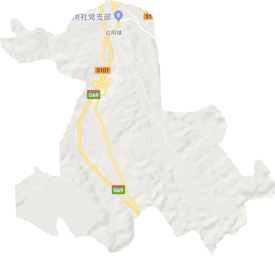 边阳镇电子地图