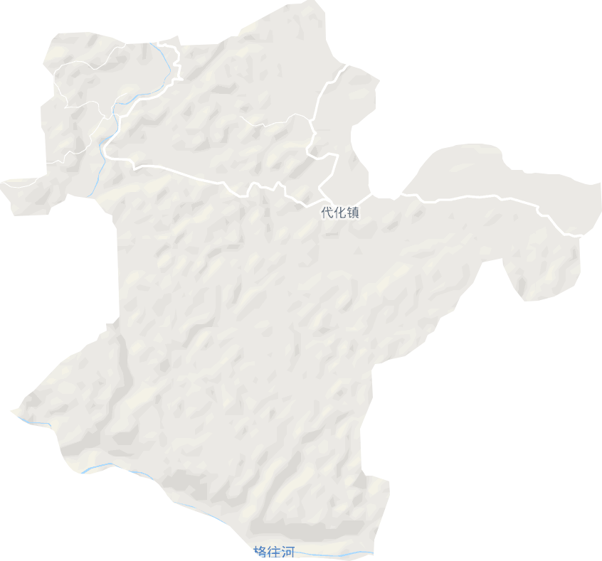 代化镇电子地图