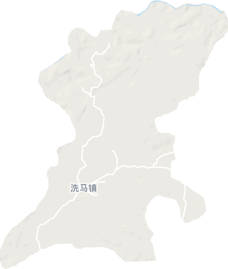 洗马镇电子地图