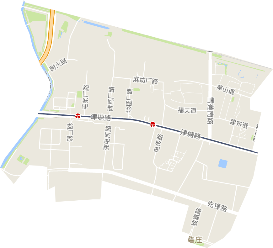 二号桥街道电子地图