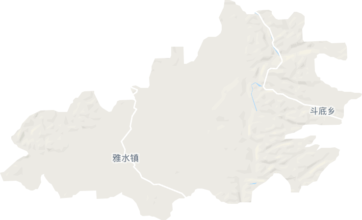 雅水镇电子地图