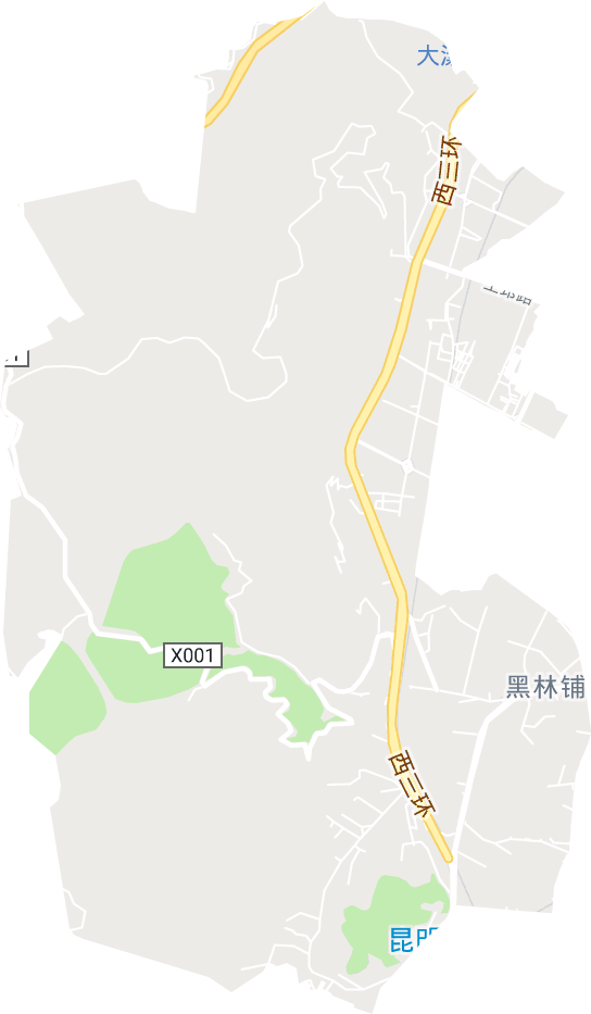 黑林铺街道电子地图
