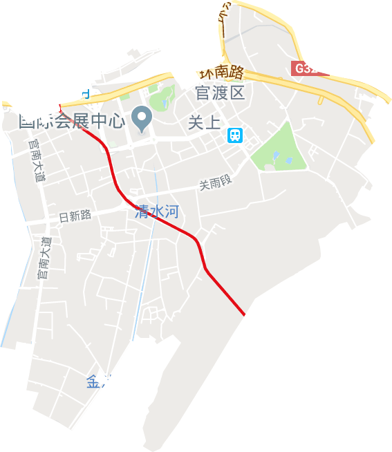 关上街道电子地图