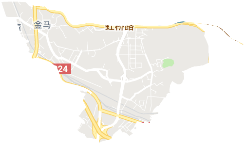 金马街道电子地图