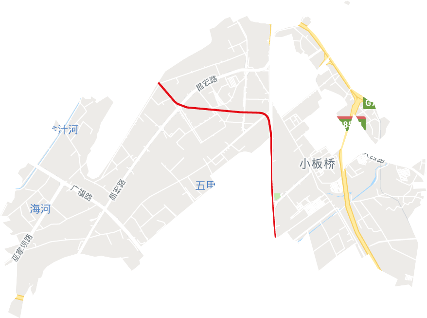 小板桥街道电子地图
