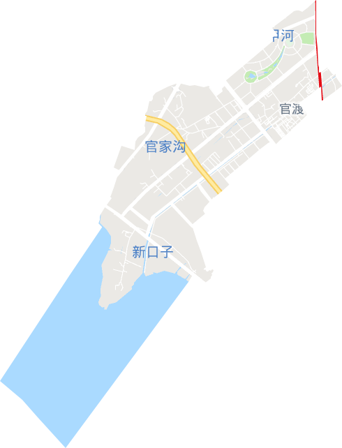 官渡街道电子地图
