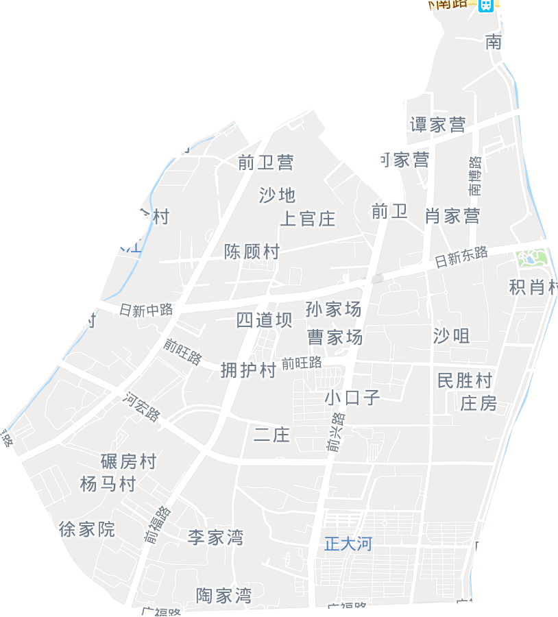 前卫街道电子地图